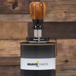Bravo Espresso Tamper Light Wood Handle 54.7mm -Coffee Gear Shop IMG 4457