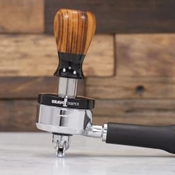 Bravo Espresso Tamper Light Wood Handle 54.7mm -Coffee Gear Shop IMG 4459