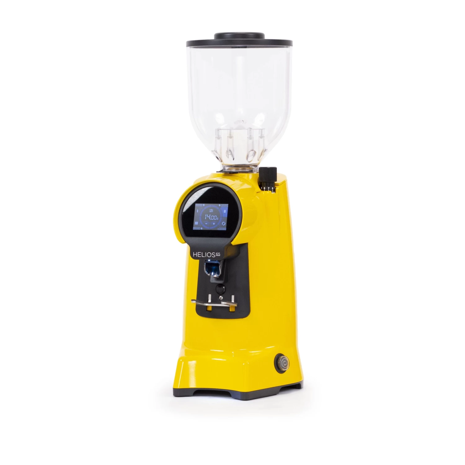 Eureka Helios 65 Coffee Grinder In Yellow 1 Eureka Helios 65 Coffee Grinder In Yellow