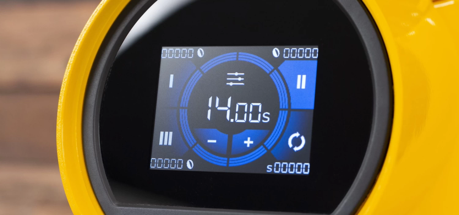 Eureka Helios 65 Coffee Grinder In Yellow 19 Eureka Helios 65 Coffee Grinder In Yellow - Image 19