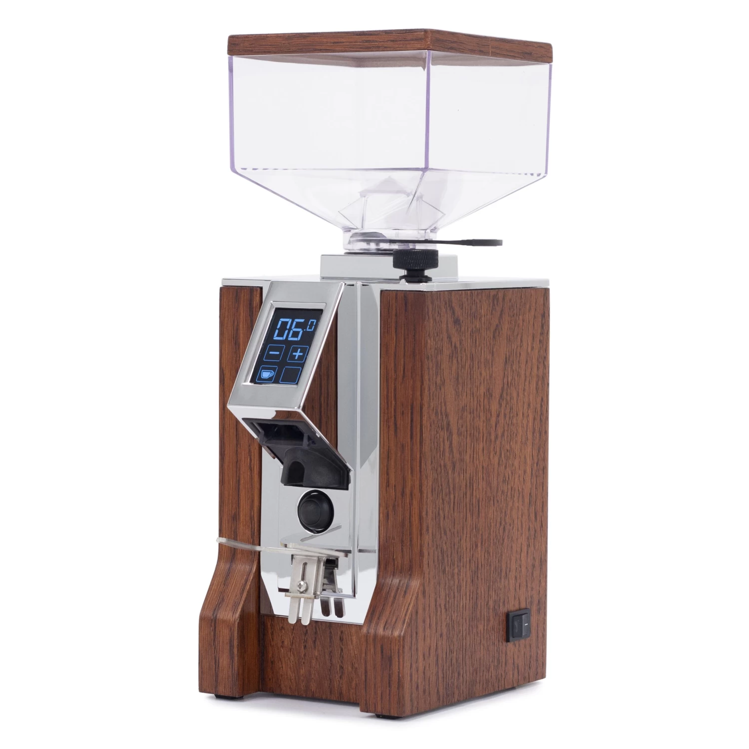 Eureka Mignon Design Coffee Grinder In Stained Walnut 1 Eureka Mignon Design Coffee Grinder In Stained Walnut