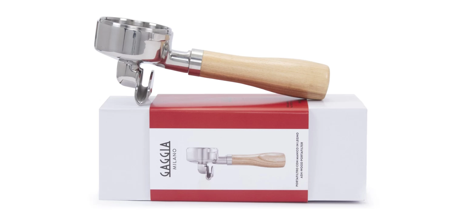 Gaggia Ashwood Handle Portafilter 5 Gaggia Ashwood Handle Portafilter - Image 5