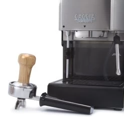 Gaggia Logo Ashwood Handle Tamper -Coffee Gear Shop IMG 6642