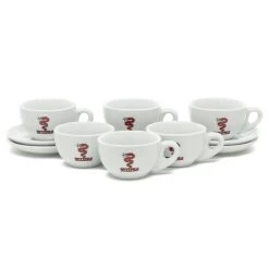 Bezzera Large Cappuccino Cup And Saucer Set