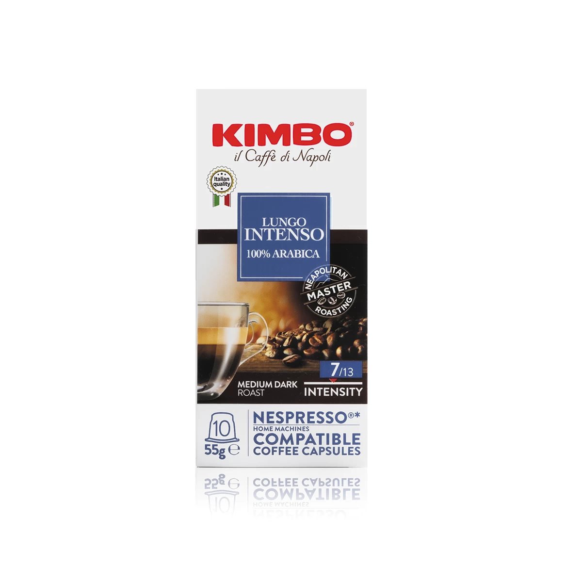 Kimbo Il Caffe Di Napoli Nespresso Original Compatible Capsules 10ct - Lungo Intenso 1 Kimbo Il Caffe Di Napoli Nespresso Original Compatible Capsules 10ct - Lungo Intenso
