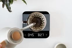 Acaia Pearl Coffee Scale In Pitch Black -Coffee Gear Shop Marketing 04