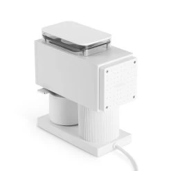 Fellow Ode Brew Grinder - Matte White -Coffee Gear Shop OdeWhite Detail RearView