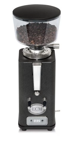 ECM S-Automatik 64 Espresso Grinder - Anthracite -Coffee Gear Shop S Automatic Frontal02 black kaffee