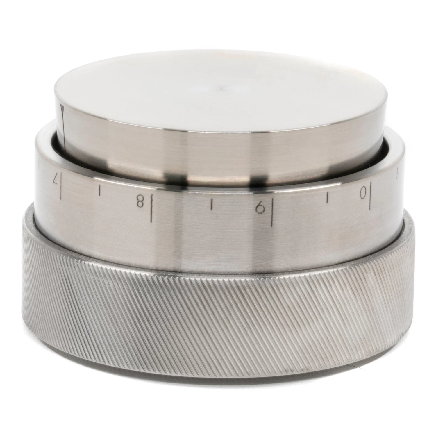 Saint Anthony Industries New Levy Precision Tamping Tool 58.3mm - Matte Stainless Steel 2 Saint Anthony Industries New Levy Precision Tamping Tool 58.3mm - Matte Stainless Steel - Image 2