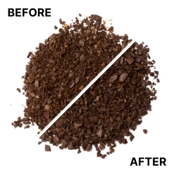 Fellow Shimmy Coffee Sieve -Coffee Gear Shop ShimmySieve Grinds Before After