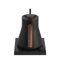 Fellow Stagg EKG Pro Studio Edition 1L Pour Over Kettle - Matte Black With Walnut Accents -Coffee Gear Shop StaggEKGProStudioEdition MatteBlackWalnut WithBase 3
