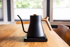 Fellow Stagg EKG 0.9L Kettle - Black And Maple -Coffee Gear Shop TG7A4891StaggEKGwoodmaple