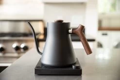 Fellow Stagg EKG 0.9L Kettle - Black And Walnut -Coffee Gear Shop TG7A5050StaggEKGwoodwalnut