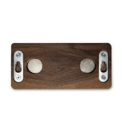 Wiedemann Hangup 2pc Equipment Rack - Walnut -Coffee Gear Shop WMHANGUP2WL 03