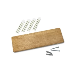 Wiedemann Hangup 3pc Equipment Rack - Oak -Coffee Gear Shop WMHANGUP3OK 06