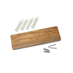 Wiedemann Hangup 3pc Equipment Rack - Olive Wood -Coffee Gear Shop WMHANGUP3OW 06