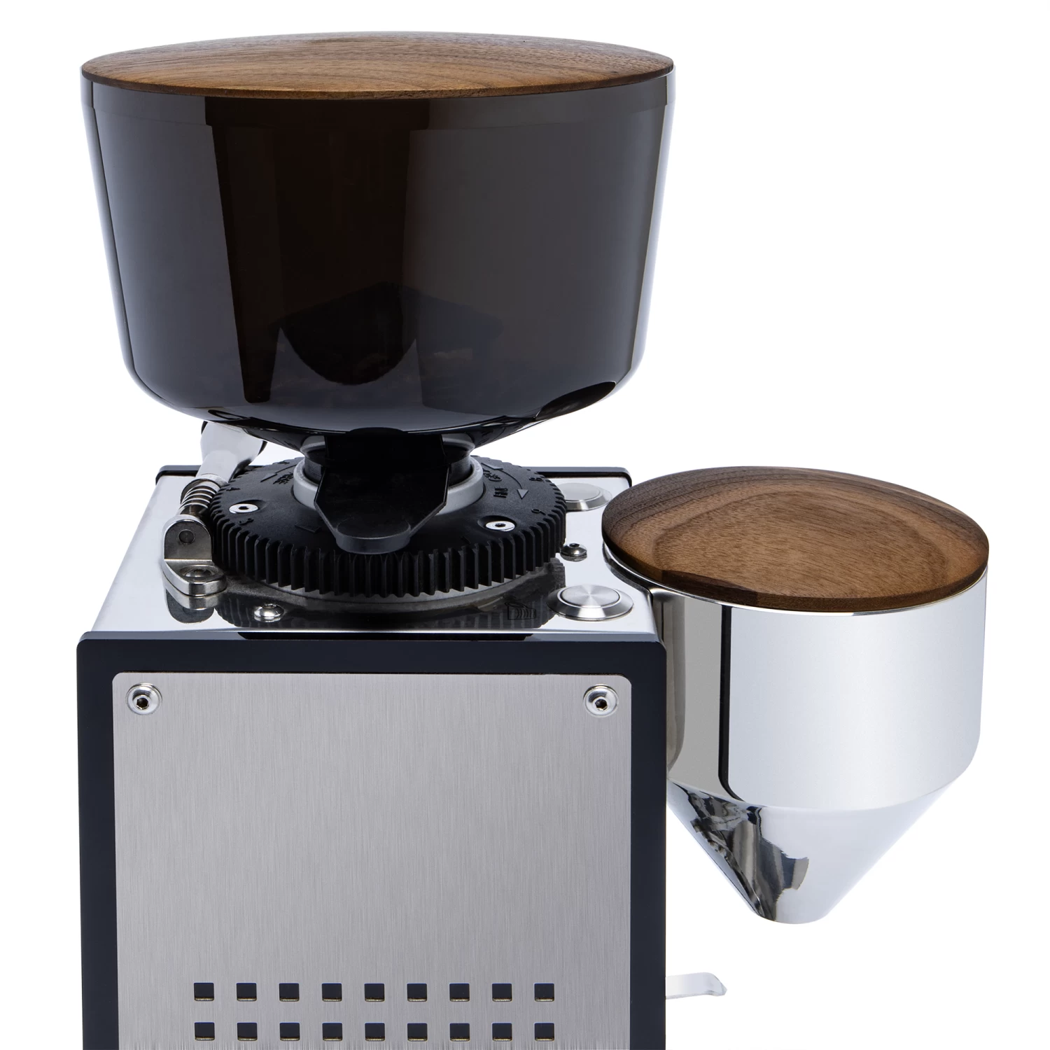 ECM And Profitec 500g Hopper Lid And Funnel Lid - Walnut 2 ECM And Profitec 500g Hopper Lid And Funnel Lid - Walnut - Image 2