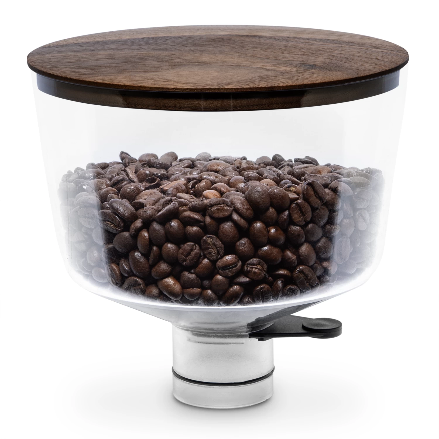 ECM And Profitec 500g Hopper Lid And Funnel Lid - Walnut 3 ECM And Profitec 500g Hopper Lid And Funnel Lid - Walnut - Image 3