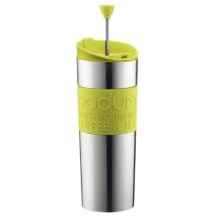 Bodum 15oz Traveling French Press Coffee Maker In Green