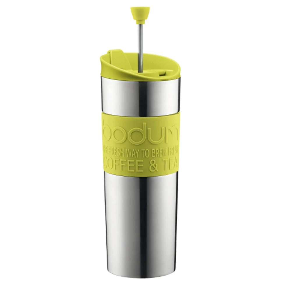 Bodum 15oz Traveling French Press Coffee Maker In Green 1 Bodum 15oz Traveling French Press Coffee Maker In Green