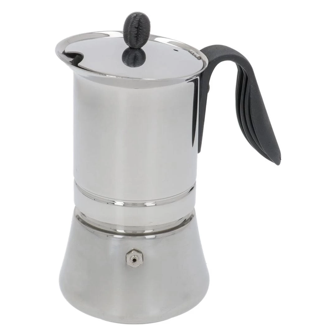 G.A.T. Moka Lady 4-Cup Stainless Steel Moka Pot 1 G.A.T. Moka Lady 4-Cup Stainless Steel Moka Pot