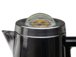 Capresso Perk Electric Percolator 12-Cup -Coffee Gear Shop perk 12 cup brew thru lid 1